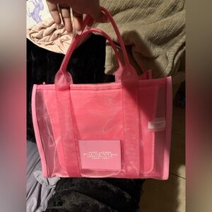 Pink Marc Jacob’s Large Mesh Tote Bag
